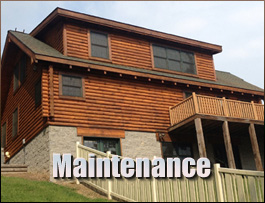  Stokesdale, North Carolina Log Home Maintenance
